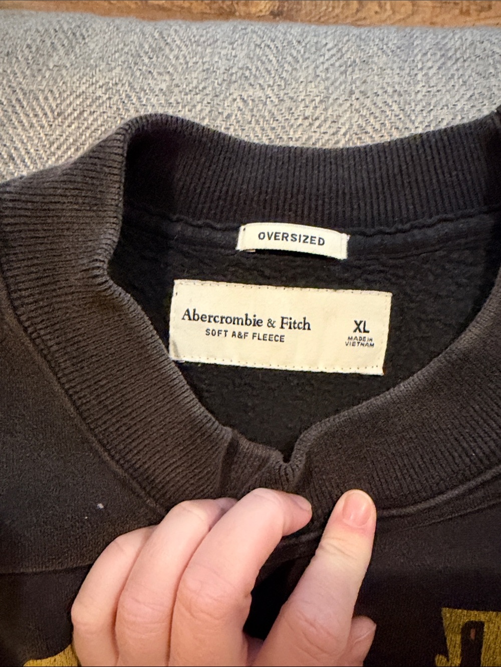 Abercrombie & Fitch oversized sweatshirt - Picture 2 of 2